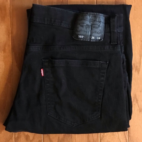 levis 569 black